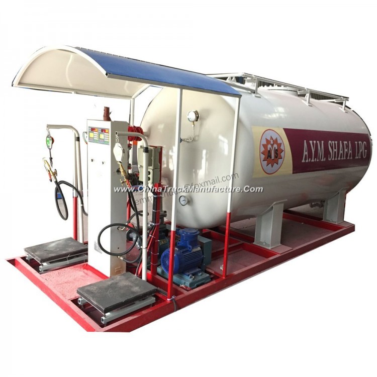 Factory Sale 10m3 20m3 Small Storage Tank with LPG Filling Equipment