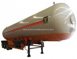 Tri-Axle 56m3 58.5m3 60m3 LPG Gas Trailer with  Certification