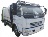 Dongfeng 4X2 120HP 6m3 7m3 8m3 Compressible Garbage Truck