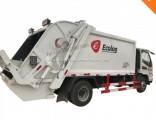 JAC 4X2 5-6m3 Garbage Truck Capacity with Compressed