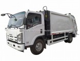 Good Quality Japan Isuzu 700p 190HP 4X2 6m3 7m3 China Garbage Truck