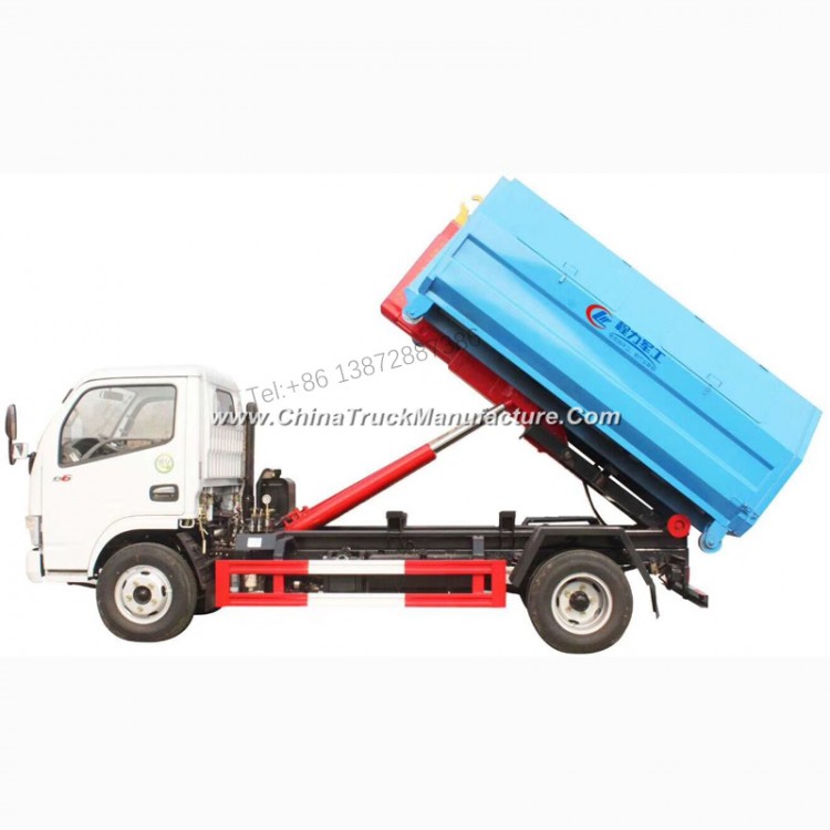 Good Quality Dongfeng Frk Small 4000liters Waste Truck Container Garbage Truck