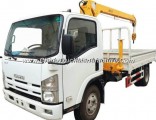 Isuzu 700p 4 Ton Boom Truck Crane, 4t Mobile Crane, 4 Tons Truck Mounted Crane