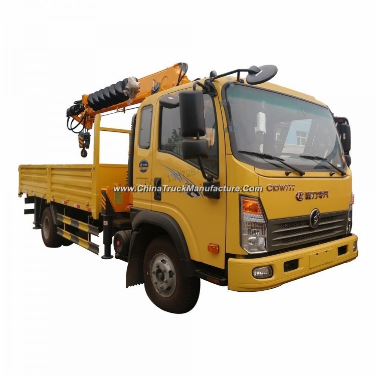 HOWO Wangpai 5tons Crane with 3.2m Drill for Sale