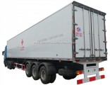 3 Axles 30tons 40tons -15 Degree Cooling Freezer Semi Trailer Refrigerator with Carrier Independent