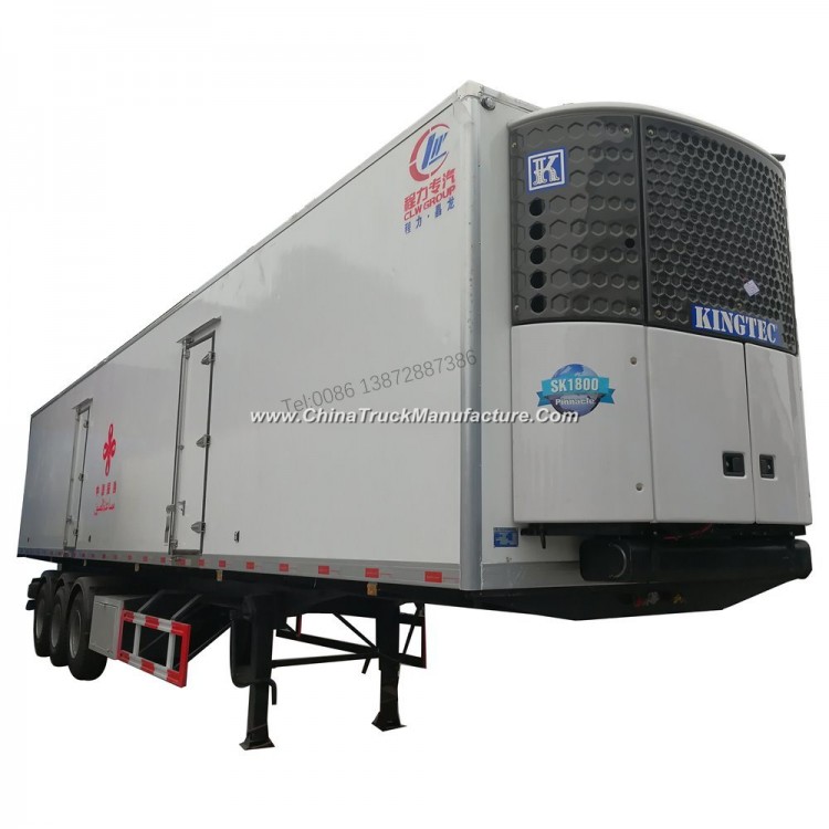 Tri-Axle Mobile 30tons 40FT Van Cooling Refrigerated Trailer for Sale