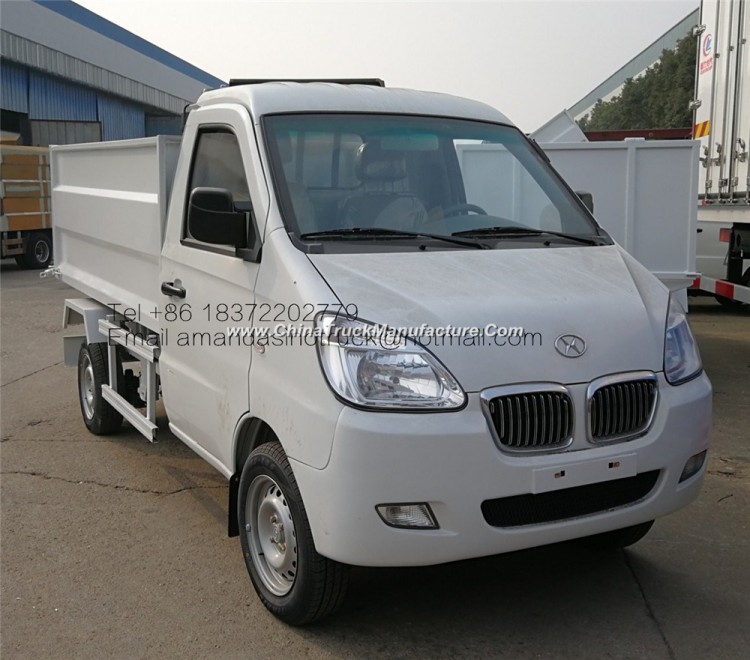 Changan 4 Wheel Gasoline Mini Car for Goods or Refuse Delivery Mini Dumper