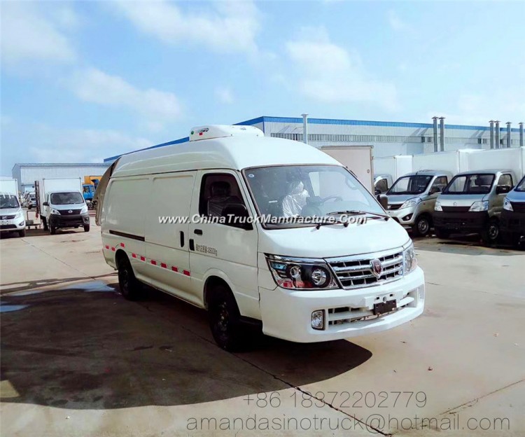Jinbei Gasoline Small Delivery Sandwich Truck Refrigerated Van