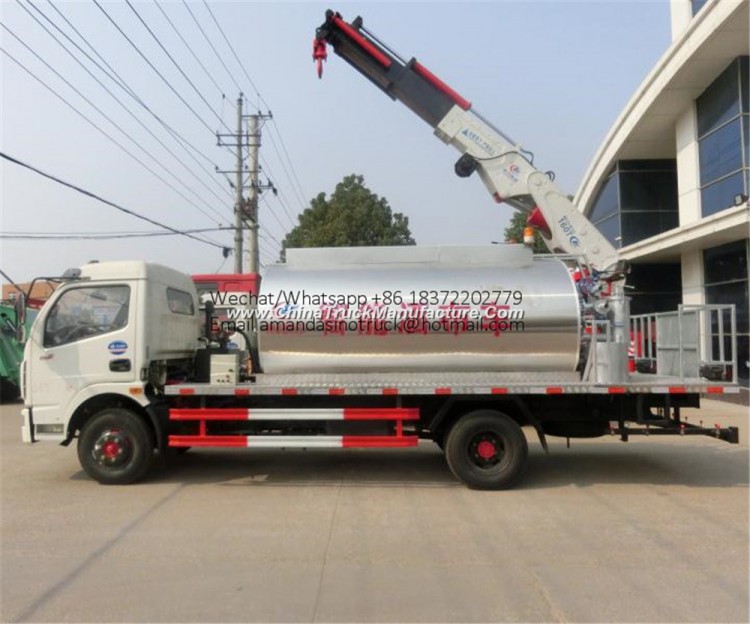 Road Construction Machinery 6t Bitumen Distributor Asphalt Sprayer Truck