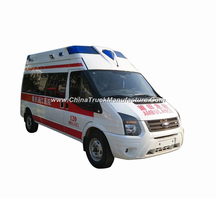 Factory Supply 4X2 Left Hand Drive Diesel Engine 100kw Emergency Mobile Hospital ICU Ambulance