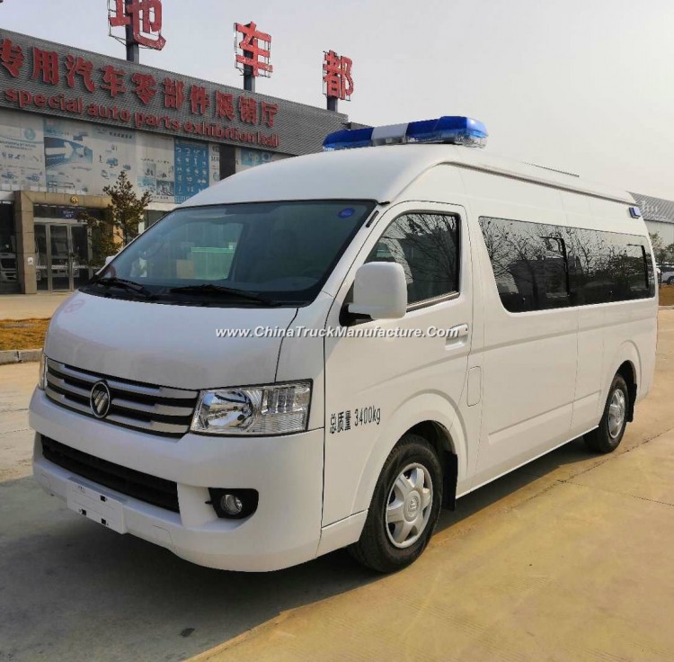 Good Quality Brand New Foton Iveco Dongfeng 4X2 Ambulance Patient Monitor Diesel Ambulance Vehicle w