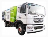 Dongfeng Euro5 8m3 Dust Tank 2m3 Water Tank Vacuum Sweeper Truck