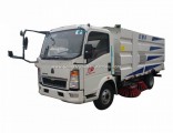 HOWO Light Small Mini Cleaning Washing Road Sweeper Truck for Street Airport