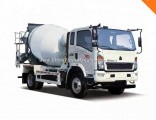 Sinotruk HOWO Light 4m3 LHD 130HP Small Concrete Mixer Truck