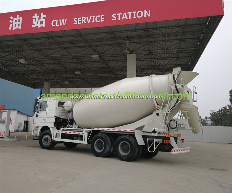 Shacman F3000 14 Cubic Meters Portable Cement Mixer Road Construction Machinery Concrete Mixers