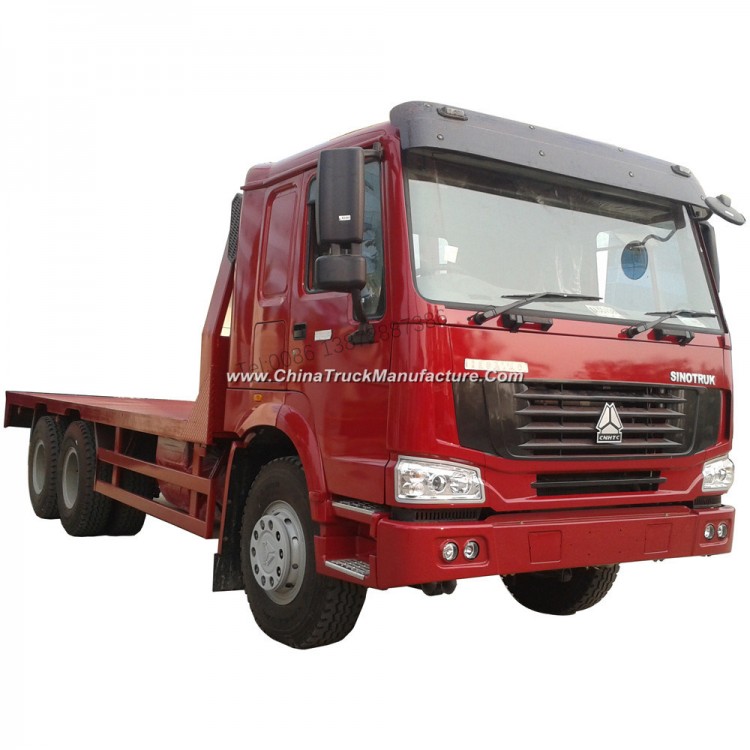 HOWO 6X4 6X6 7m Length Flat Bed Towing Truck