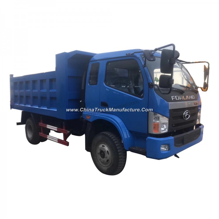 Foton Forland 5tons 8tons 4X2 4X4 Special Small Dump Truck for Sale