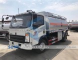 3000L 5000L Sino HOWO 4X2 Light Oil Tanker Truck