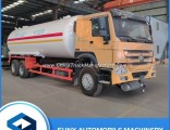 China Export Good Quality HOWO 371HP LPG Dispenser Tank Truck
