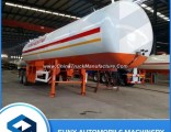 Liquefied Petroleum Gas Transport 2 Axles 40.5 M3 LPG Tank Trailer
