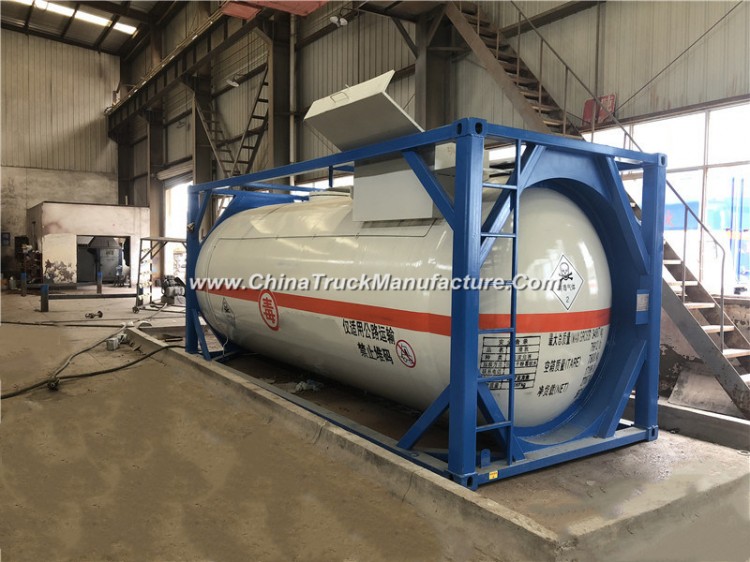 Good Quality 20FT 23.5m3 ISO LPG Tank Container Propane Factory