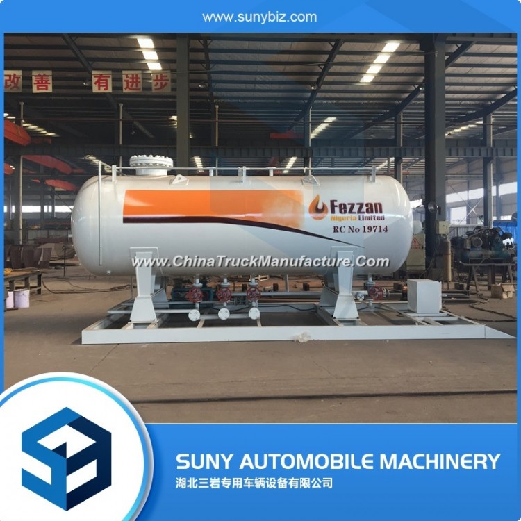 6mt Skid Mounted Mobile LPG Filling Station with Filling Equipment