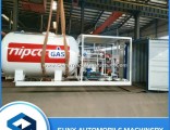 25cbm LPG Filling Skid Station with LPG Storage Tank with Capacity of 12 Tons
