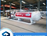 5000 Gallon LPG Cooking Gas Tank Skid Station