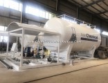 20cbm LPG Gas Filling Tank Skid Station Pressure Vessel with LPG Dispenser
