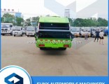 China Brand Dongfeng 1ton 3ton Compression Garbage Trucks