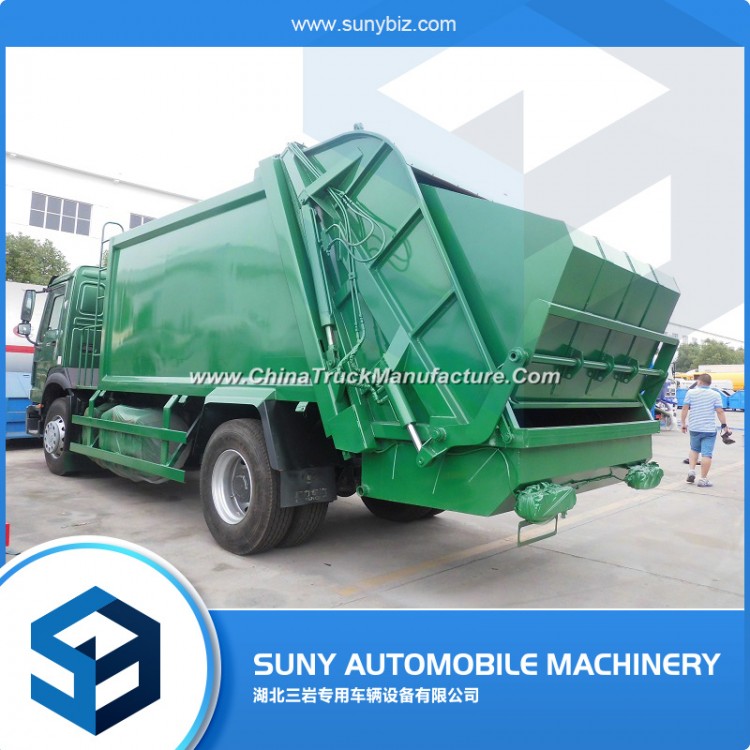 Factory Sale Sinotruck HOWO  4*2 12-14cbm  Compactor Garbage Truck
