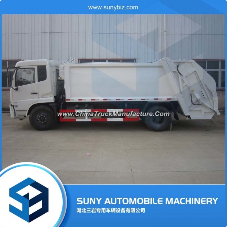 Dongfeng 4X2 14cbm Compressed Waste Truck