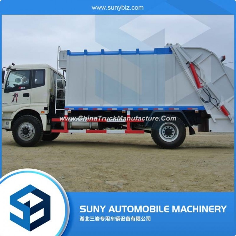  Foton  14-16cbm  Compacted Refuse Truck Factory