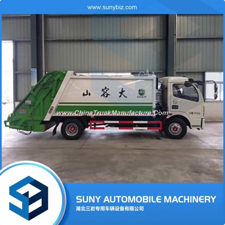 Dongfeng Duolika 6-8m3 Compactor Garbage Truck