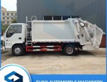 Factory Directly Sale Isuzu 600p 2axles 4-6cbm  Compressed Garbage Truck