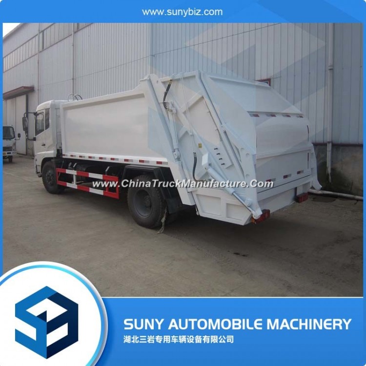 Dongfeng 4X2 14000L Compactor Garbage Truck