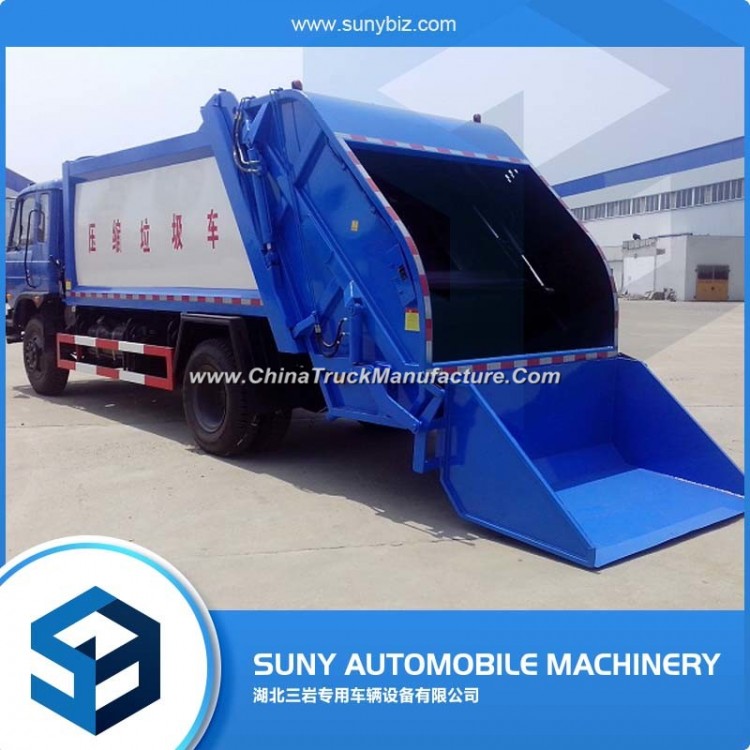 Dongfeng 4X2 12cbm Compactor Garbage Truck