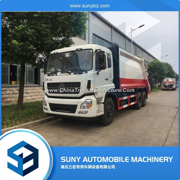 Dongfeng Tianlong 6*4 16-18m3 Compactor Waste Truck
