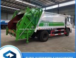 Dongfeng 1wheels 6-8cbm Compactor Garbage Truck