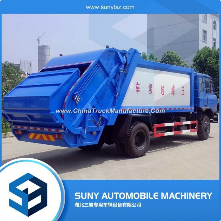 Dongfeng 2axles 12cbm Compressed Garbage Truck