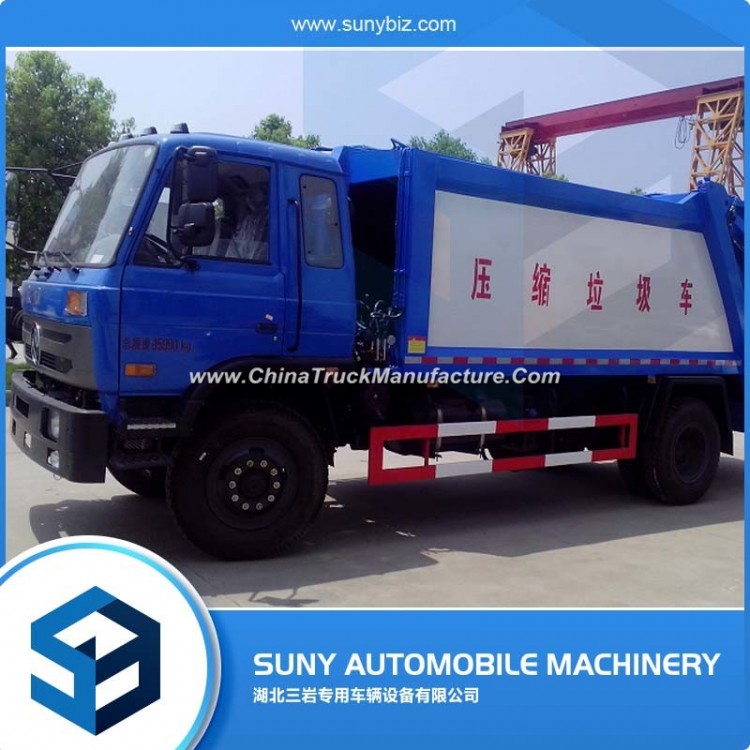 Dongfeng 4X2 12cbm Compactor Garbage Truck