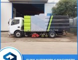 High Pressure Cold Water Steam Washer Street Vacuum Cleaning Sweeper Truck
