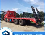 FAW Excavator Transporter 30 Tons Flat Bed Truck