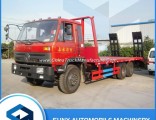 Df 10 Tons 15 20 Tons Excavator Transport Flat Platform Bed Truck