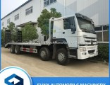 Sinotruk Flatbed Truck Hydraulic Ramp 25ton HOWO Flat Bed Truck for Sale