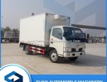 110 HP 3 Tons Diesel Engine Light Refrigerator Freezer Sea Food Truck