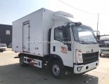 China Factory 4X2 Supply Customized Cold Storage Van Truck