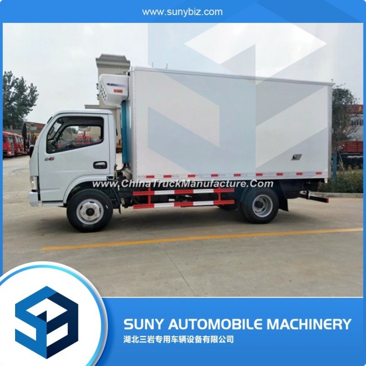 Africa Used DFAC Refrigerated Freezer Box Truck for Sale