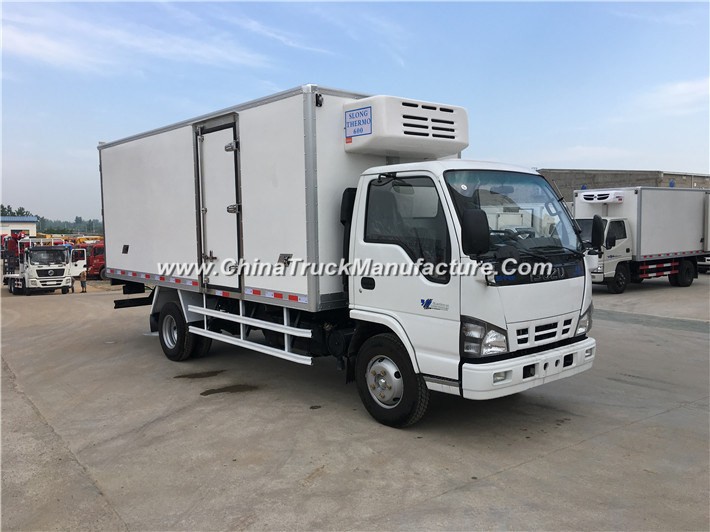 Isuzu Factory Sales Refrigerator Box Truck Van Truck for Sale