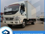 Foton 4X2 6 Ton Light Cargo Van Box Truck